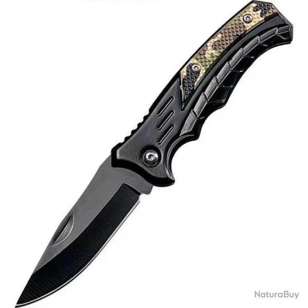 Couteau pliant Obsidian Strike camo