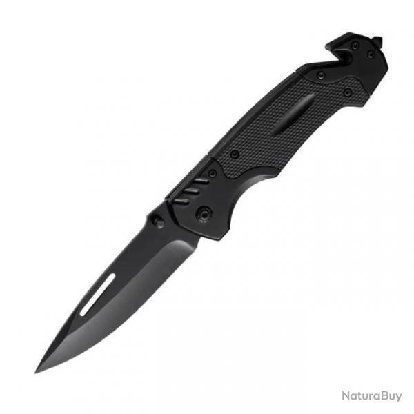 Couteau pliant ViperFold AHC acier EDC - Noir