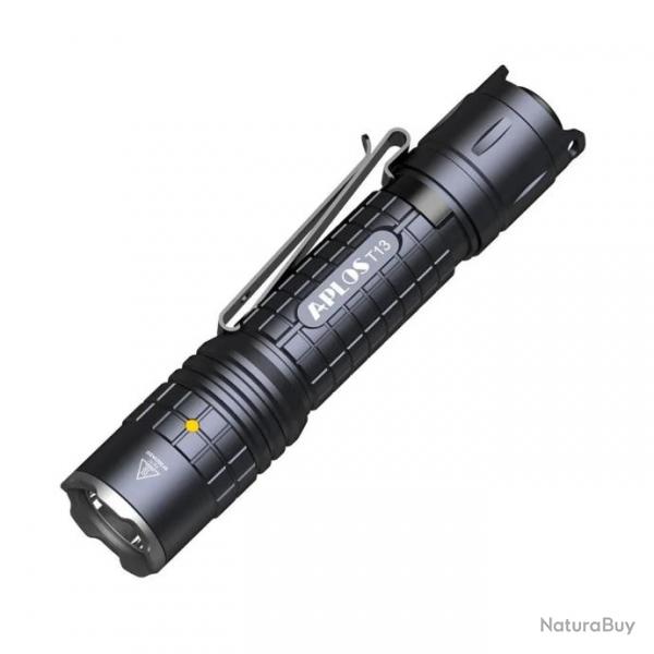 Lampe torche PowerFlash Aplos T13 18650 1300LM LED SST40 IP68