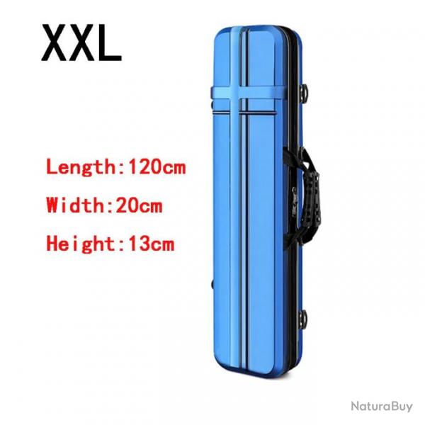 Etui canne  pche Reel Retreat coque dur - Bleu XXL