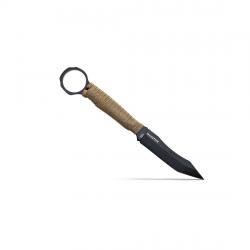 DAGUE WILDSTEER SCORPION PARACORDE COYOTE + ETUI KYDEX