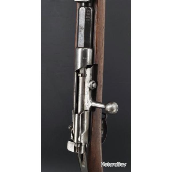 FUSIL MAUSER MODELE 1871 / 84 ERFURT 1888 M71/84 CALIBRE 11MM MAUSER - ALLEMAGNE XIX Bon  Allemagne