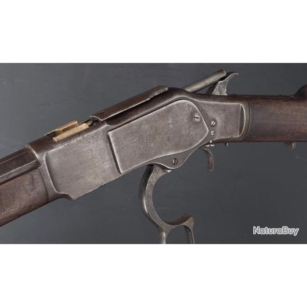 FUSIL WINCHESTER RIFLE MODELE 1873 CALIBRE 44/40 / 44WCF 61CM de 1880 - USA XIX Bon  U.S.A. XIX eme