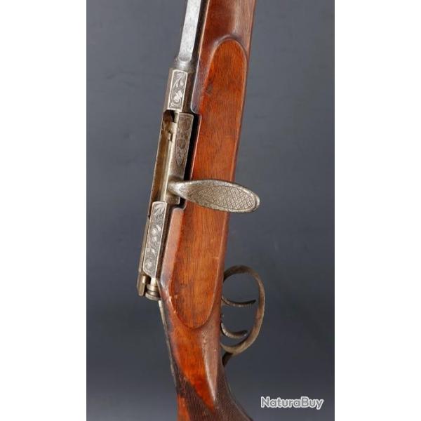 CARABINE DE CHASSE SYSTEME MANNLICHER CALIBRE CALIBRE 6.5X27R RONESZEWSKY - ALLEMAGNE XIX Bon  Alle