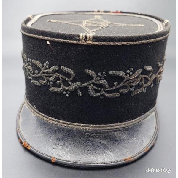 KEPI DE CAPITAINE INGENIEUR DES TRAVAUX FABRICATION DE L'ARMEMENT 1re CLASSE MODELE 1931 FRANCE XX