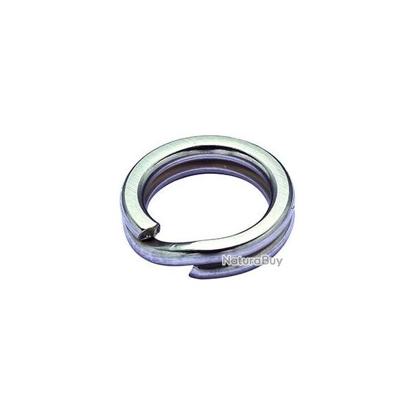 SPLIT RING MEDIUM SILVER 7 90 lb (15/pck)