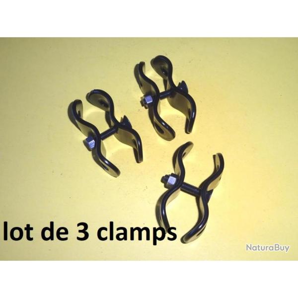 lot de 3 CLAMPS BAIKAL MP153 MP155 RAPID REMINGTON STOEGER FABARM SDASS -VENDU PAR JEPERCUTE(b11777)