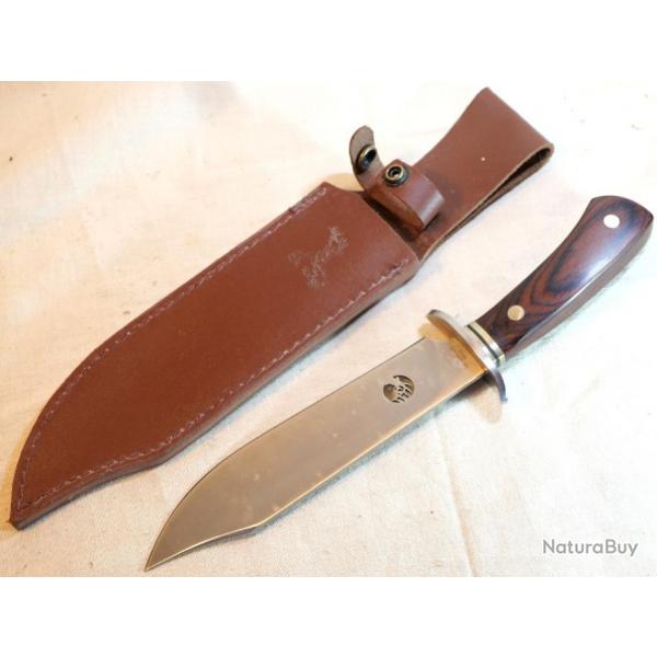 couteau de chasse type BOWIE ELK RIDGE Master Cutlery 440 stainless design TOM ANDERSON EBR24BOW004