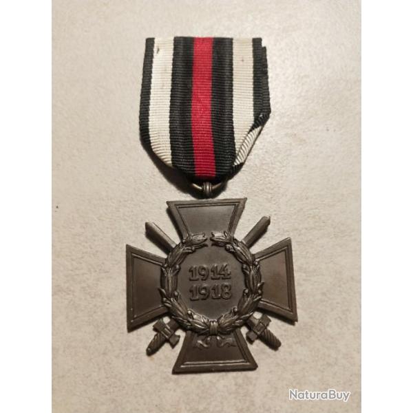 Mdaille allemande ww1 , croix de guerre