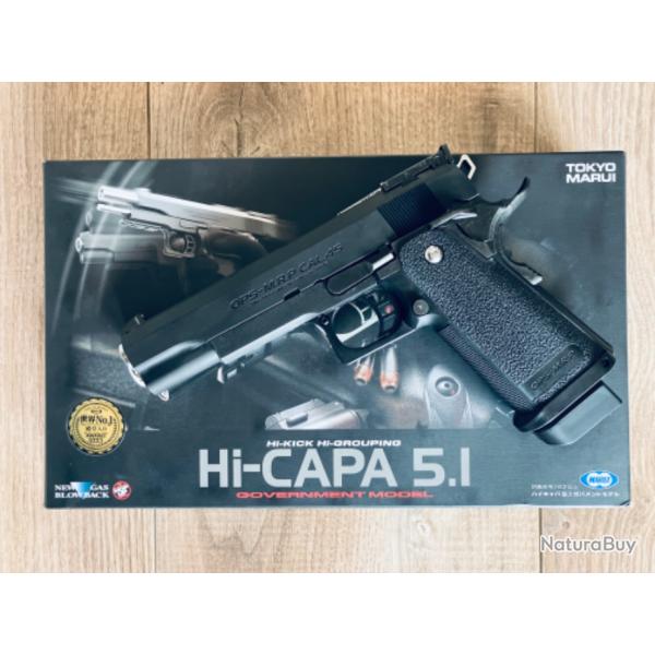 Tokyo Marui Hi-Capa 5.1 GBB (Noir)