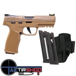 Pistolet Sig Sauer P322 Coyote TACPAC 22lr avec 3 chargeurs + holster