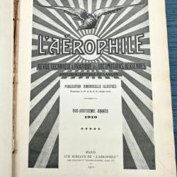 L'Aérophile : Revue technique & pratique des locomotions aérienne - 1910