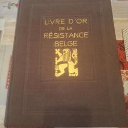 Livre d or de la Résistance Belge