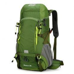 Sac à Dos d'alpinisme Etanche luger  pliante pour Voyage Camping Chasse randonnée Sport 50L Vert