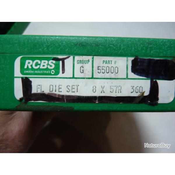 Outils de rechargement RCBS 8x57 R 360