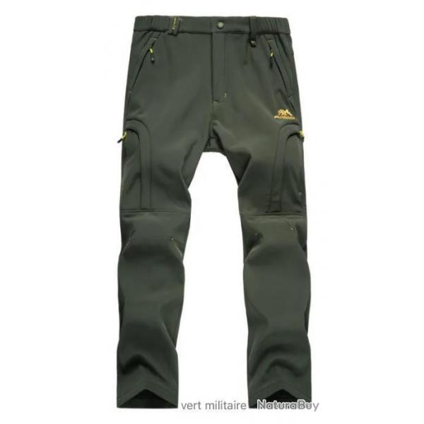 Pantalon de chasse spcial froid hiver randonne impermable doubl