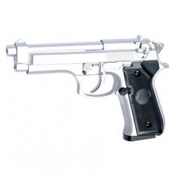 PISTOLET M92F GAZ SILVER 6MM