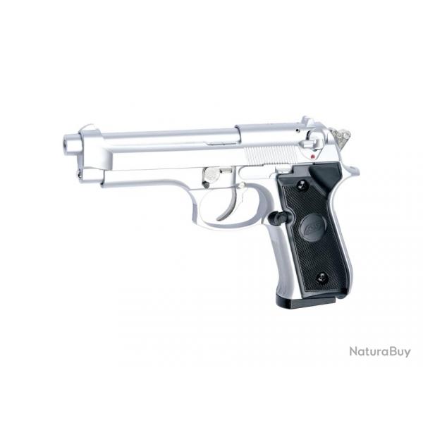 PISTOLET M92F GAZ SILVER 6MM