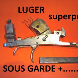 LOT sous garde + chiens + ressorts ...de fusil LUGER superposé - VENDU PAR JEPERCUTE (TS102)