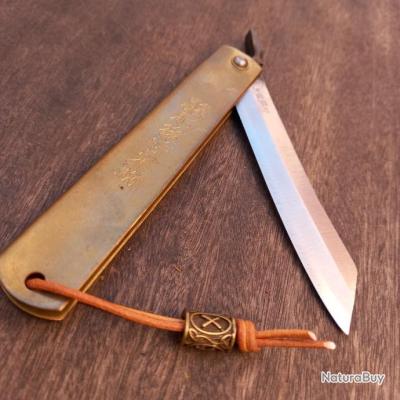 Couteau économe Vintage GT - Manche En Bois - Neuf, Fabriqué En France