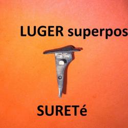 sureté + axes de fusil LUGER superposé - VENDU PAR JEPERCUTE (TS105)