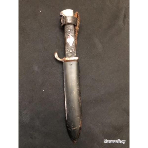 couteau allemand de marche jeunesse hitlerienne ww2