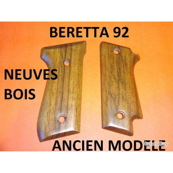 plaquettes NEUVES de pistolet BERETTA 92 ANCIEN MODELE - VENDU PAR JEPERCUTE (HU5)