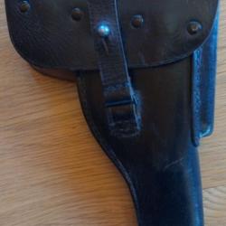 Étui/holster cuir pour Walther P38/P1 post WW2