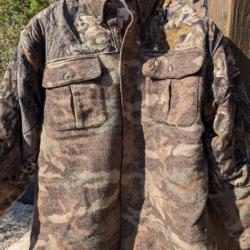 Tenue complète camo chasse hiver en laine (idéale chasse à l'arc )