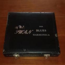 Coffret 12 harmonica Swan Blues 1020