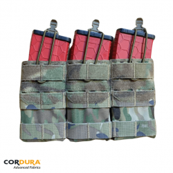 Porte Chargeur Triple "CastraPraetoria" 5.56 - HONOR® MULTICAM