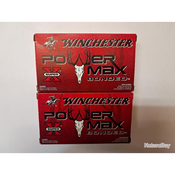 Vends trois boites de cartouches Winchester / cal. 300 Win. Mag. - Power Max 11,7 g / 180 gr.  Vendu