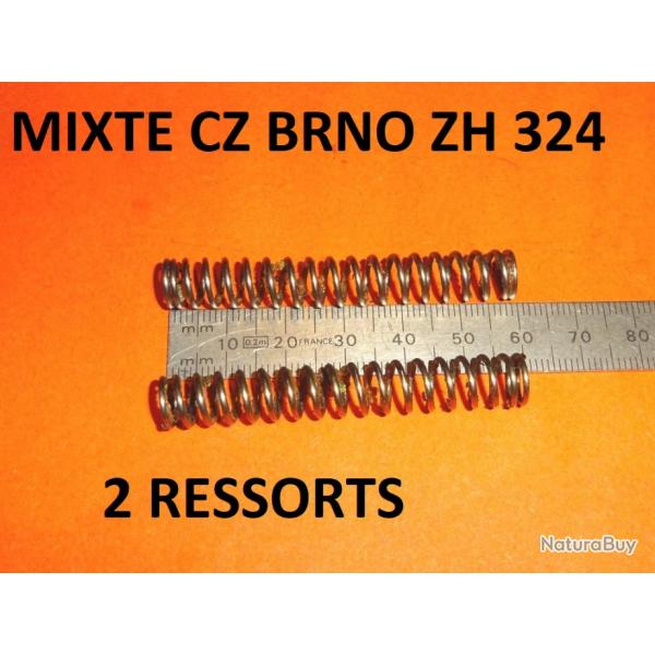 2 ressorts carabine MIXTE CZ BRNO MIXTE ZH 324 BRNO ZH324 BRNO ZH 324 - VENDU PAR JEPERCUTE (TS113)