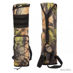 CARQUOIS DORSAL AVEC POCHE ACCESSOIRES - CAMOUFLAGE - LIVRAISON GRATUITE