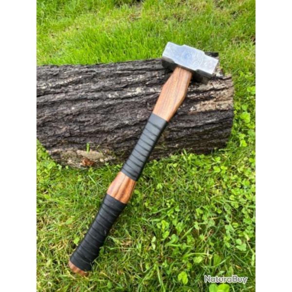 Marteau de guerre Viking  deux mains forg LLF V2 vente flash