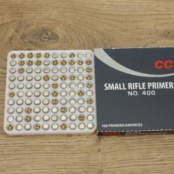 100 Amorces Small Rifle CCI n°400