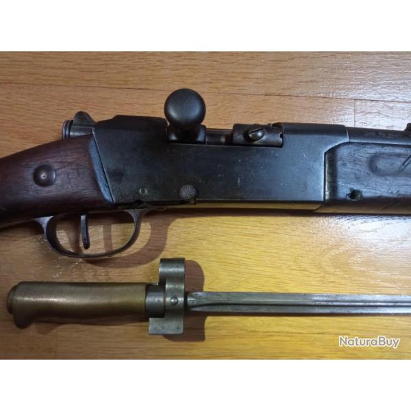 Vend ou change contre sabres - Beau fusil Lebel 1886-M93 MAS1890 + baonnette