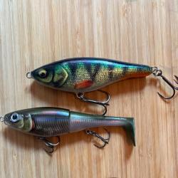 Lot de 2 leurres à brochet de chez Rapala