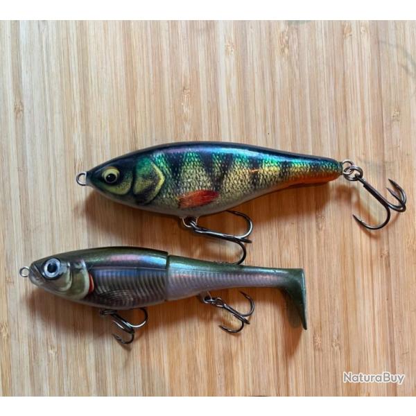 Lot de 2 leurres  brochet de chez Rapala