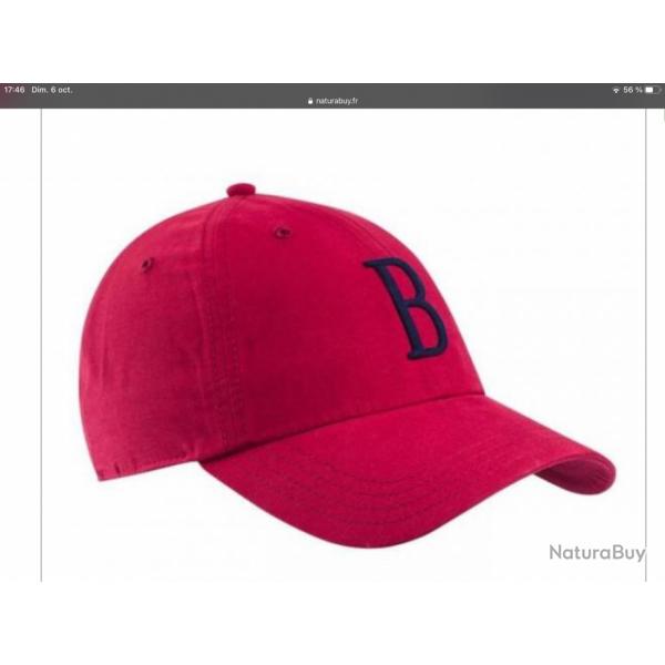 Casquette Beretta rouge neuve