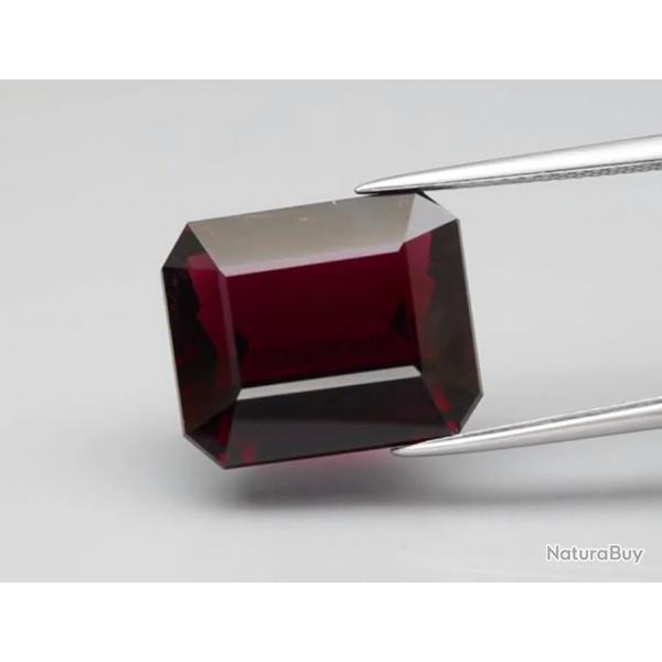 Tourmaline rubellite naturelle, 12.43 carats, Afghanistan (non chauffe et non traite)