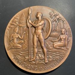 Médaille commémorative de la bataille de KOH CHANG du 17.01.1941