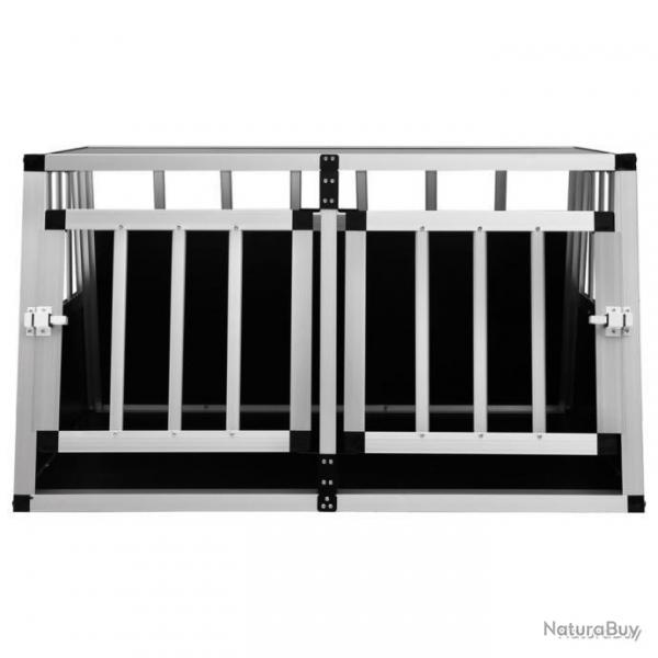 CAGE DE TRANSPORT POUR CHIEN VOITURE 89 X 69 X 50 CM