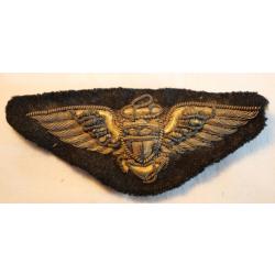 USA aéronavale - Brevet d'aviateur Badge Aviator United States Navy  WWII - ref SDC24INS022