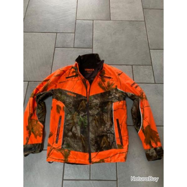 Veste chasse fuo camo Harkila gore tex tat neuf T 50