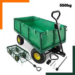 Chariot de transport 550kg - Vert