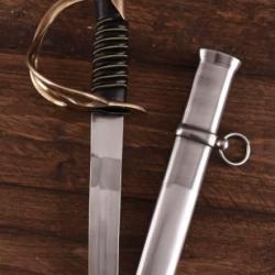 Wiking Sabre de cavalerie US, modèle 1860, réplique à poignée noire