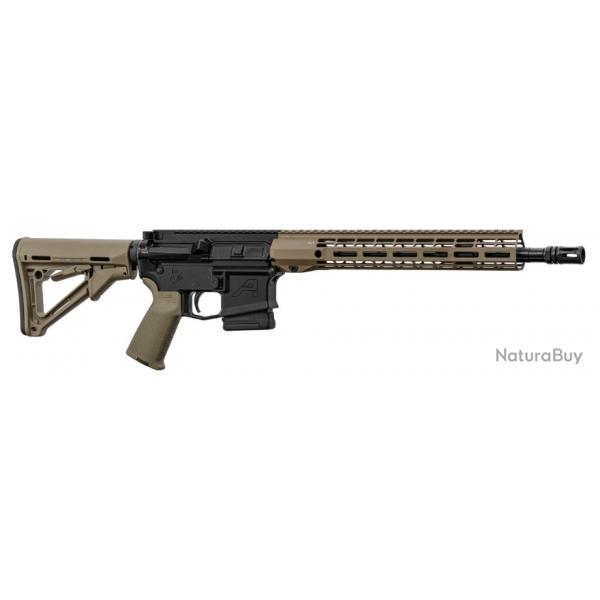 Carabine type AR15 AERO PRECISION M4E1 noir canon 14.5 '' Cal. 5.56mm FDE