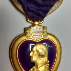 Décoration militaire US Purple Heart WW2