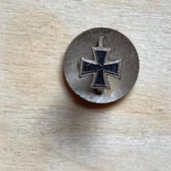 Bouton croix de fer Allemand guerre 39/45